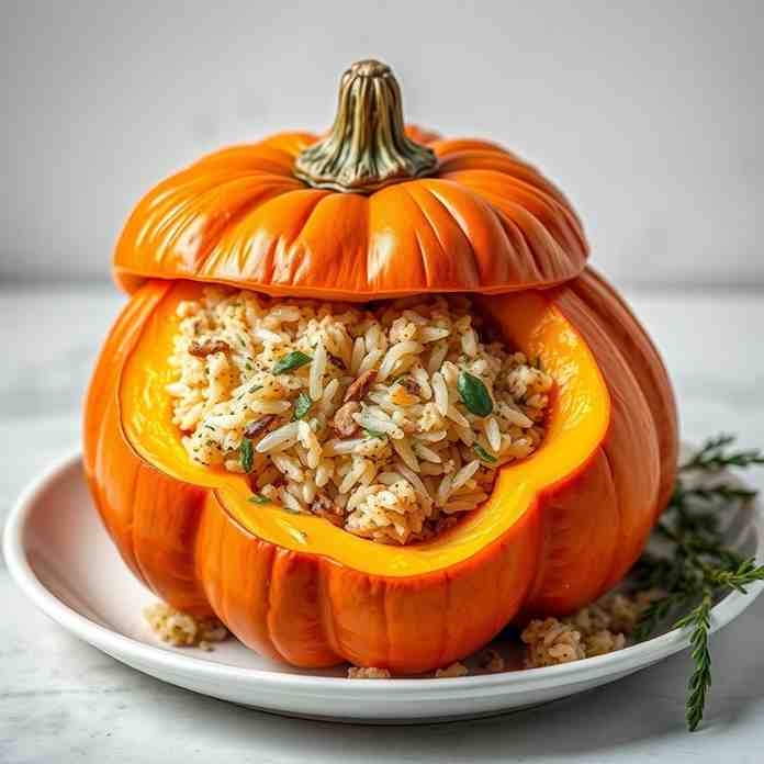 Ghapama (Armenian Stuffed Pumpkin)